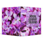 Lilac Love Never Fails 1" Photo Album binders