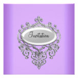 Lilac/Mauve Invitation any Occasion