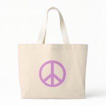 Lilac Peace Sign Products bags