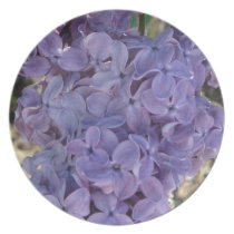 Lilac Photo Plate