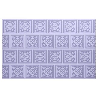 Lilac Tile Design Fabric