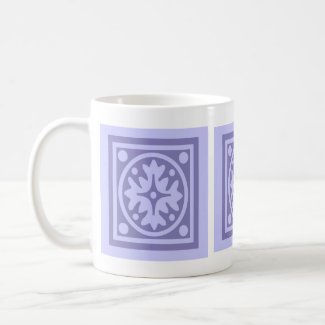 Lilac Tile mug