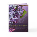 Lilac Wedding And Event Announcement Card