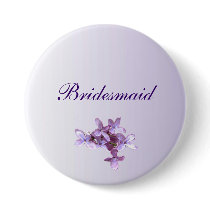 Lilac Wedding Bridesmaid Pin