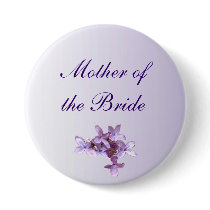 Lilac Wedding Mother of the Bride Pin