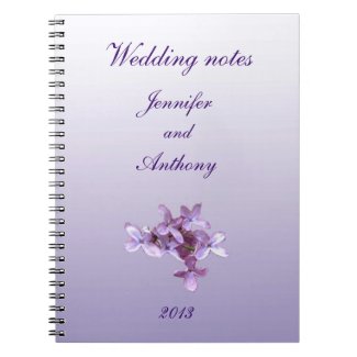Lilac Wedding Notes