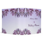Lilac Wedding Planner binders