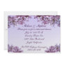 Lilac Wedding Rehearsal Dinner Announcement