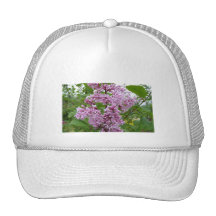 Lilacs Blooming Mesh Hat