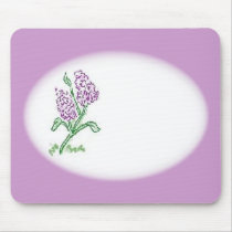 Lilacs-DIY mousepads