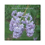 Lilacs for Mother's Day magnets