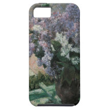 Lilacs in a Window, Cassatt, Vintage Impressionism iPhone 5 Cases