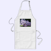 Lilacs in Full Bloom aprons