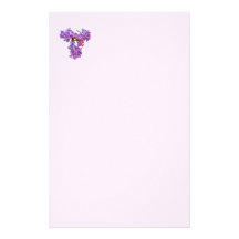 Lilacs in Springtime Stationery