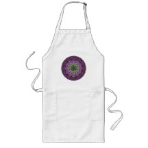 Lilacs Kaleidoscope Aprons