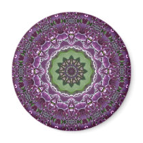 Lilacs Kaleidoscope Refrigerator Magnet