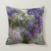 Lilacs Of Love Art Decorator Pillow