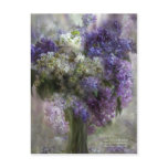 Lilacs Of Love Art Postcard