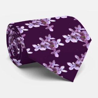 Lilacs Tie