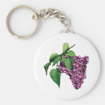 Lilas magentas llavero personalizado