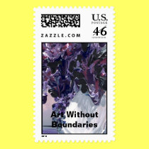Liliacs in the Spring by Milton, Art Without Bo... stamps
