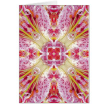 Lilie rosa - Lily pink Greeting Card