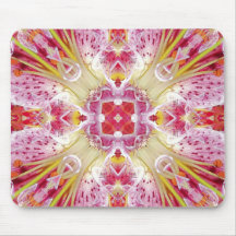 Lilie rosa - Lily pink Mousepad