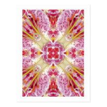 Lilie rosa - Lily pink Postcard