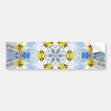 Lilie weiß - Lily White Bumper Stickers