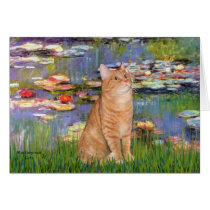 Lilies 2 - Orange Tabby cat 46 Cards