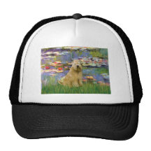 Lilies 2 - Wheaten Terrier Trucker Hats