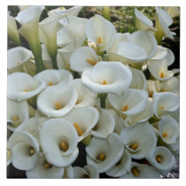 Lilies at Calla Lily Plantation, Taiwan tiles