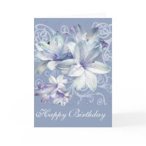Lilies (customizable) greeting cards