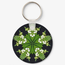 Lilies of the Valley - Keychain by GardenDelightsArts Lilies of the Valley - Keychain