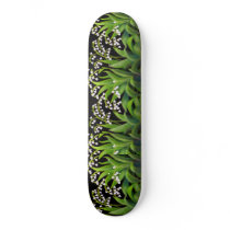 Lilies of the Valley Skateboard by twopurringcats Lilies of the Valley Skateboard