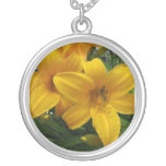 Lilies with Raindrops Necklace Lilies with Raindrops Necklace
