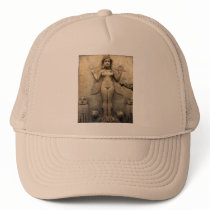 Lilith in Stone Trucker Hats