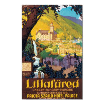 Lillafured Hungarian Travel Poster