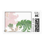 Lillian Flourish - pink flower stamps