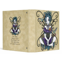 "Lillian" Gothic Hummingbird Fairy Art Binder