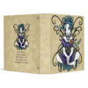 "Lillian" Gothic Hummingbird Fairy Art Binder