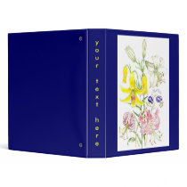 'Lillies' Binder
