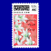 Lillies for love stamps