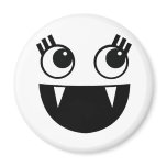 Lillith Potsbottom Fridge Magnet