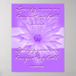 Lilly banquets, functions direction signs template poster