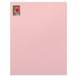 Lilly flower - Iridescent red v2b Letterhead Design