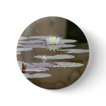 Lilly Lillies Ponds Lillypads Pinback Buttons