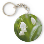 lilly of the valey key chain