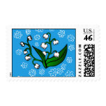 Lilly of the Valley postage
