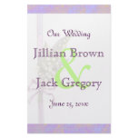 Lilly of the Valley Wedding Program flyers